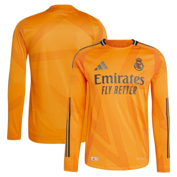 Real Madrid Away Authentic Shirt 2024-25 - Long Sleeve